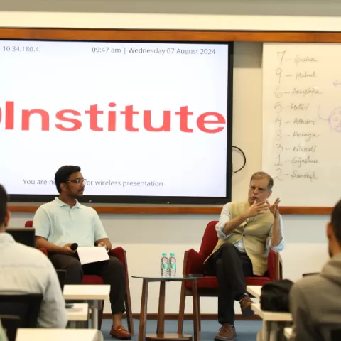 Mr Manu Kumar in fireside chat