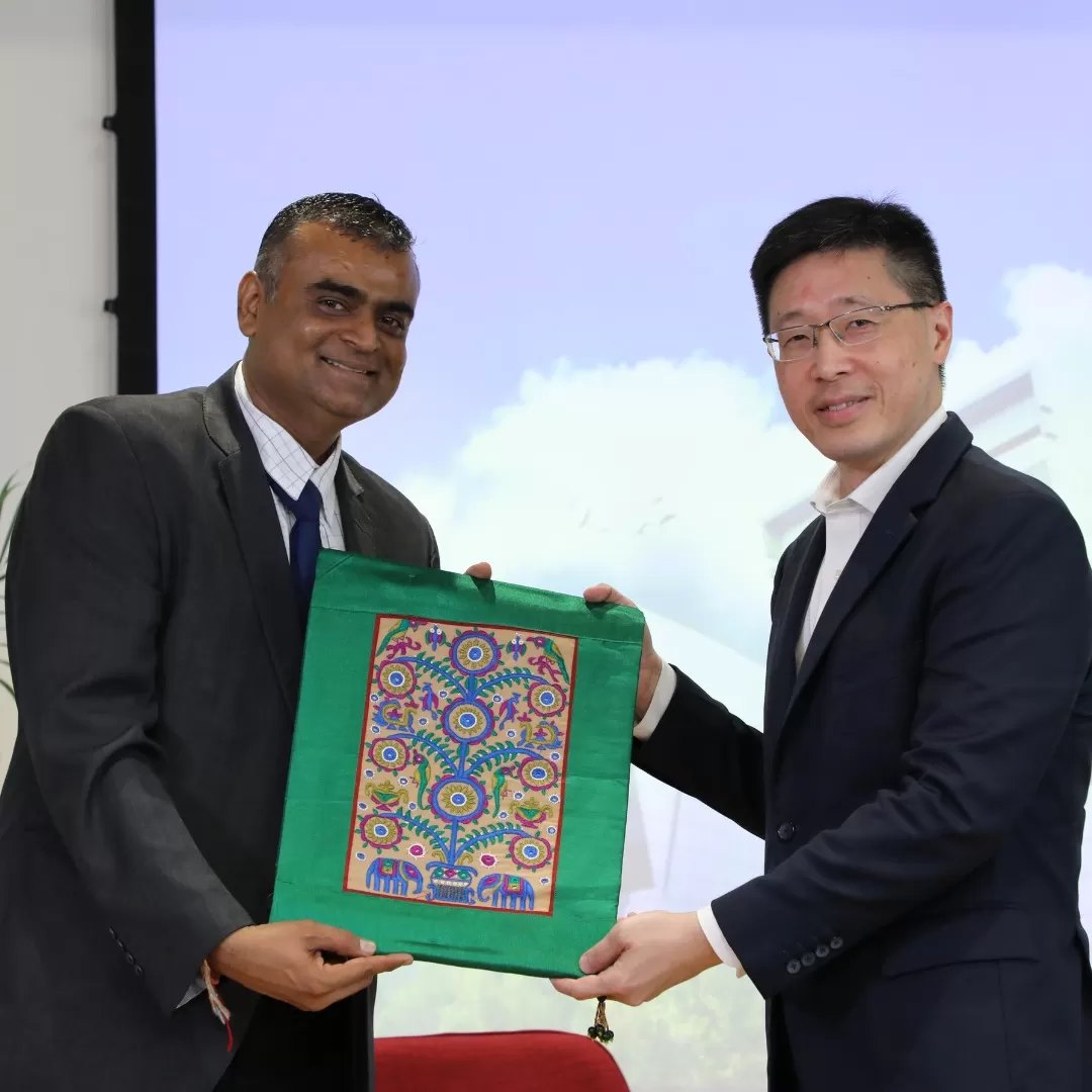 Dr. Palak Sheth and Counsel General of Singapore