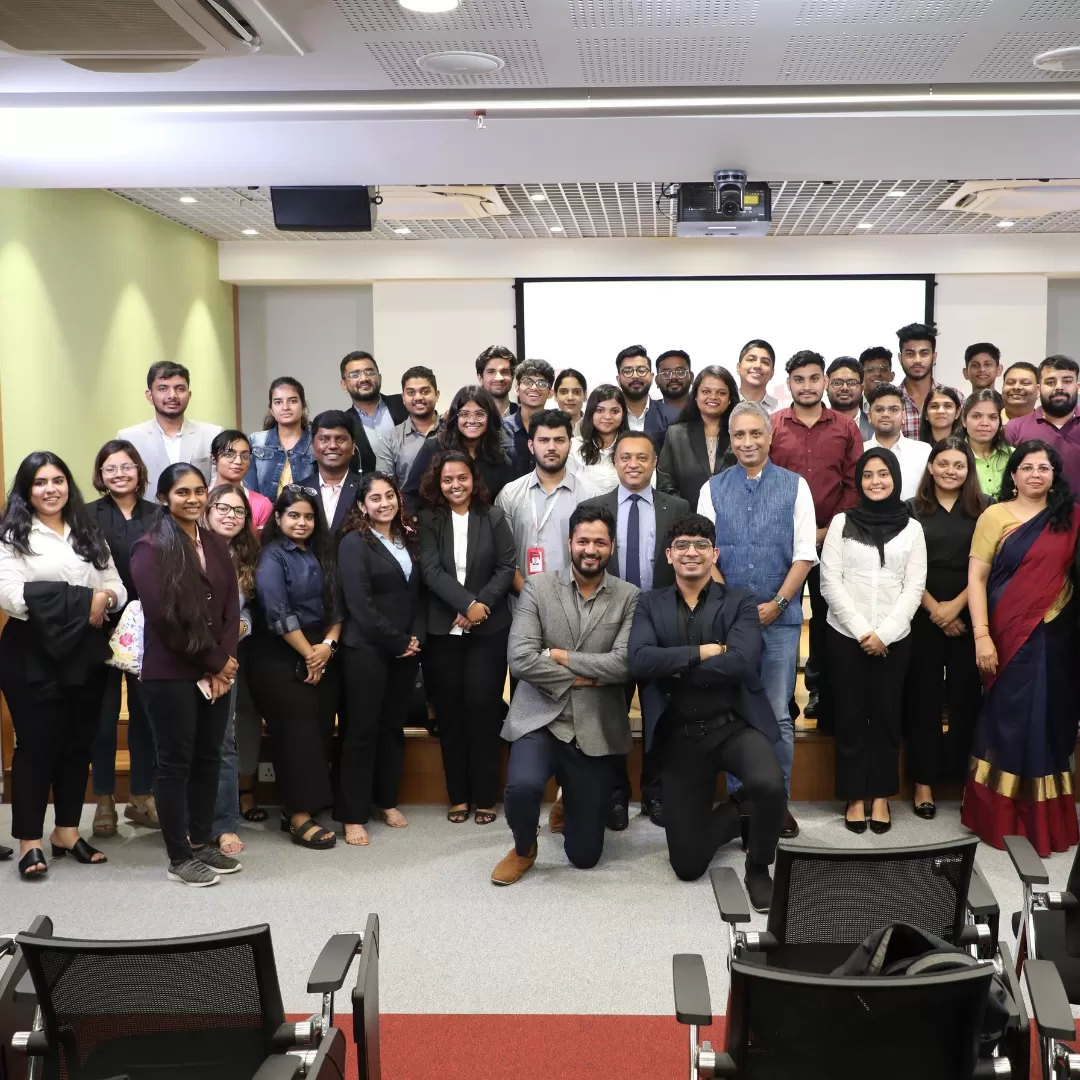 Kedar Teny with Students