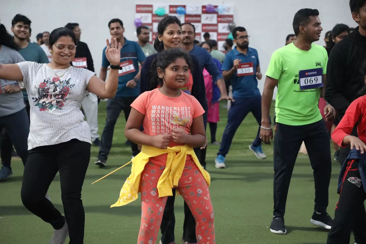 Calisthenic fun activity