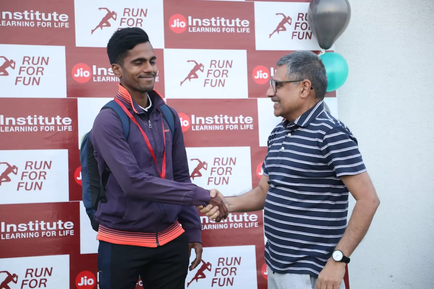 Participant awarded a medal