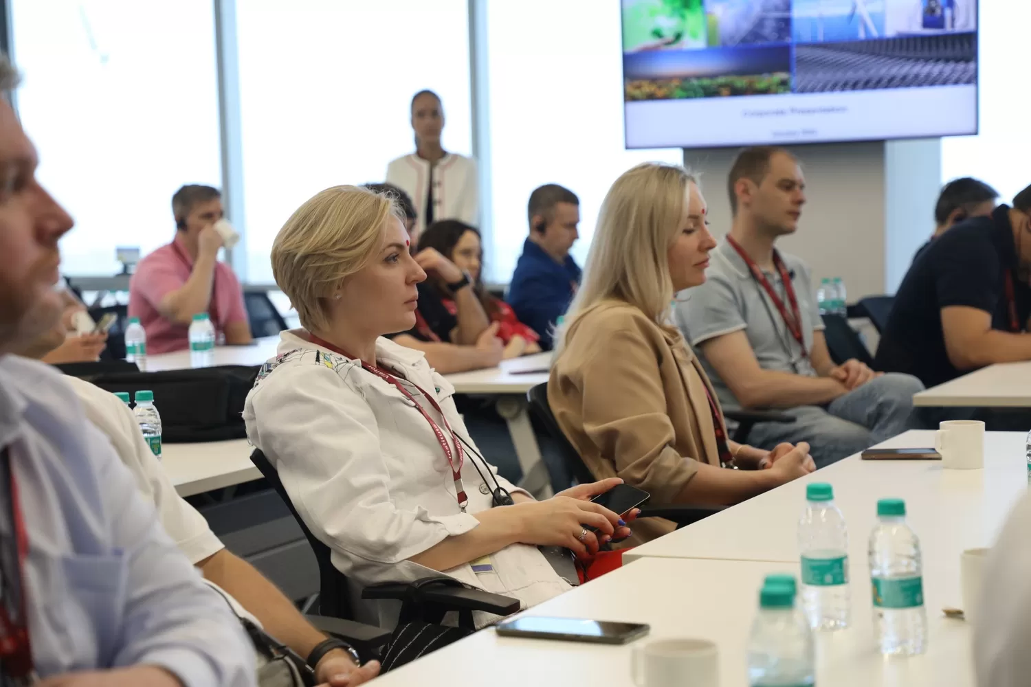 Students in a session