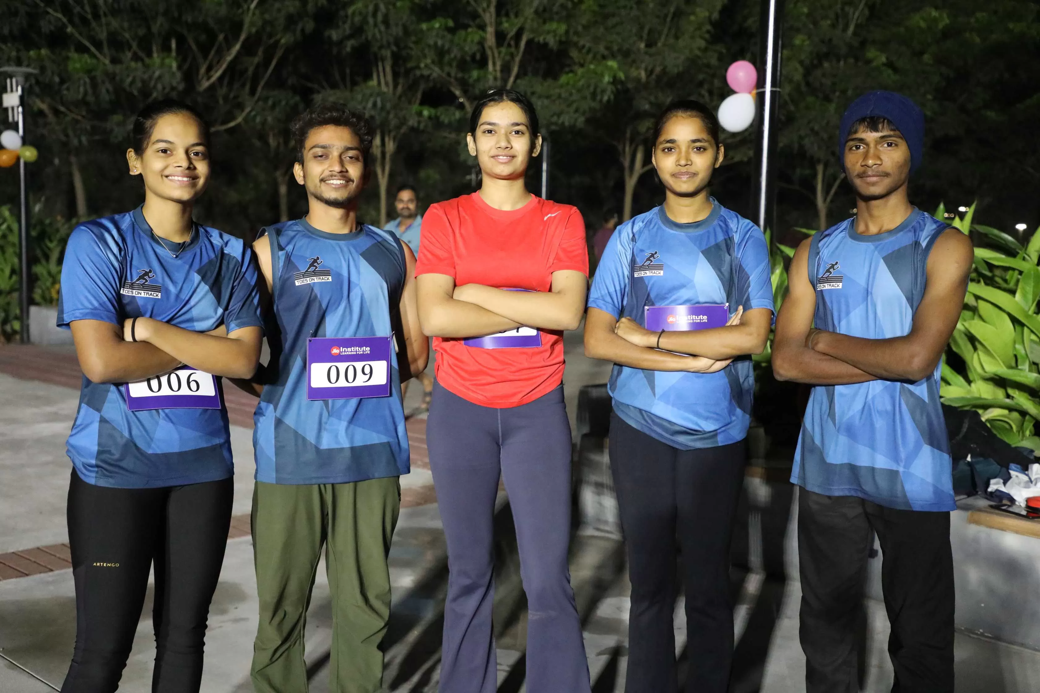 Athletes Posing
