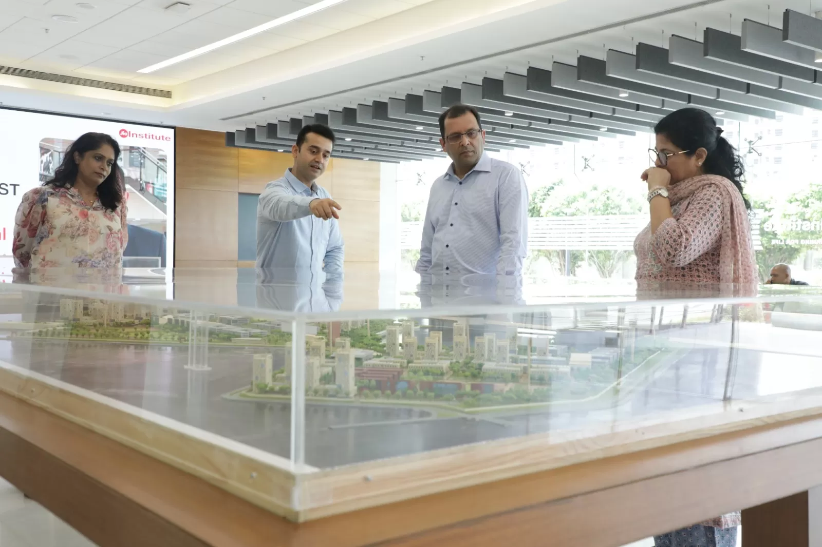 Bryant University Provost Visits Jio Institute 14