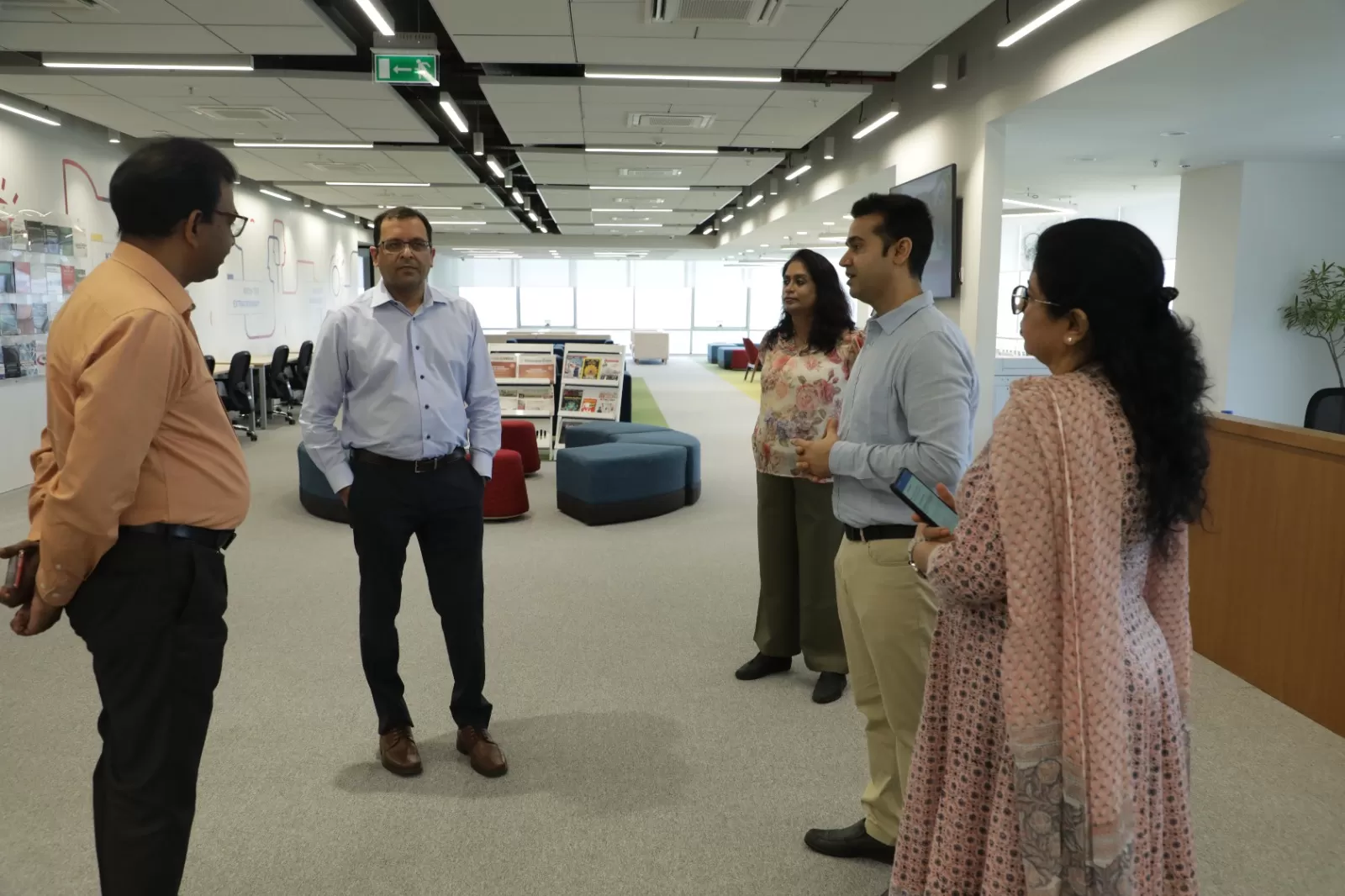 Bryant University Provost Visits Jio Institute 16