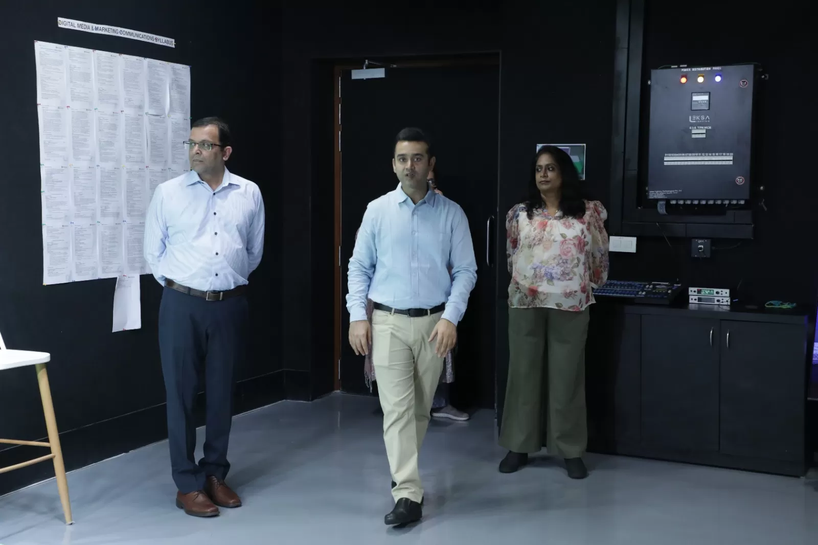 Bryant University Provost Visits Jio Institute 19