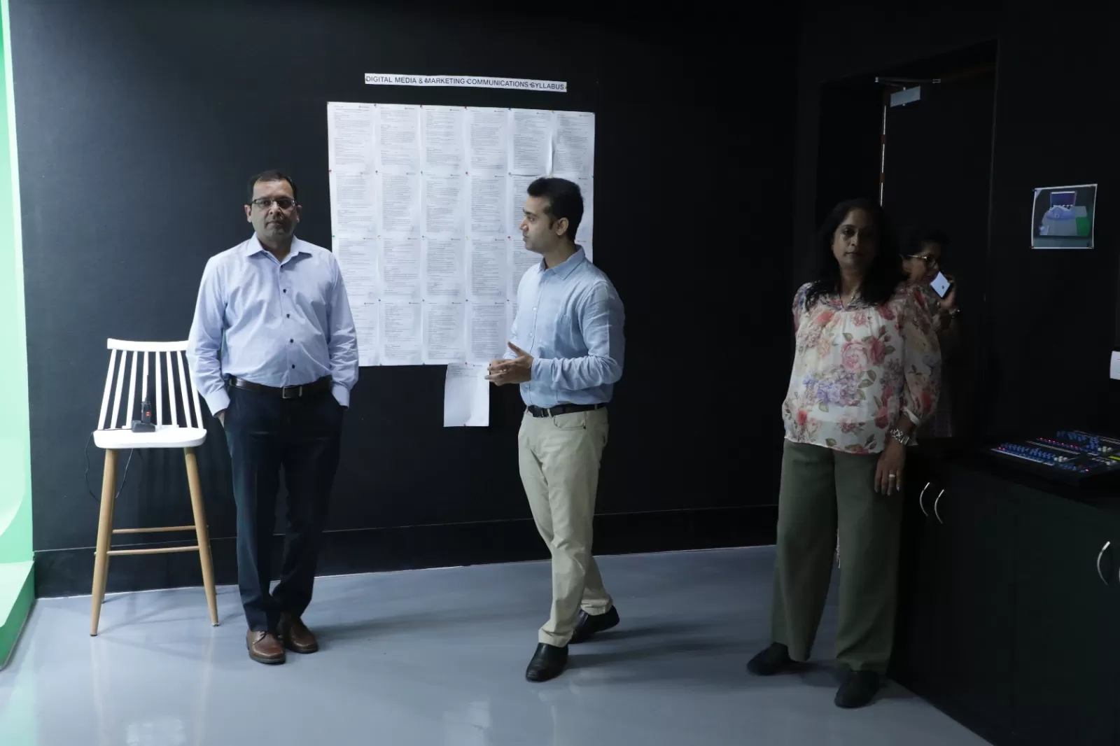 Bryant University Provost Visits Jio Institute 21