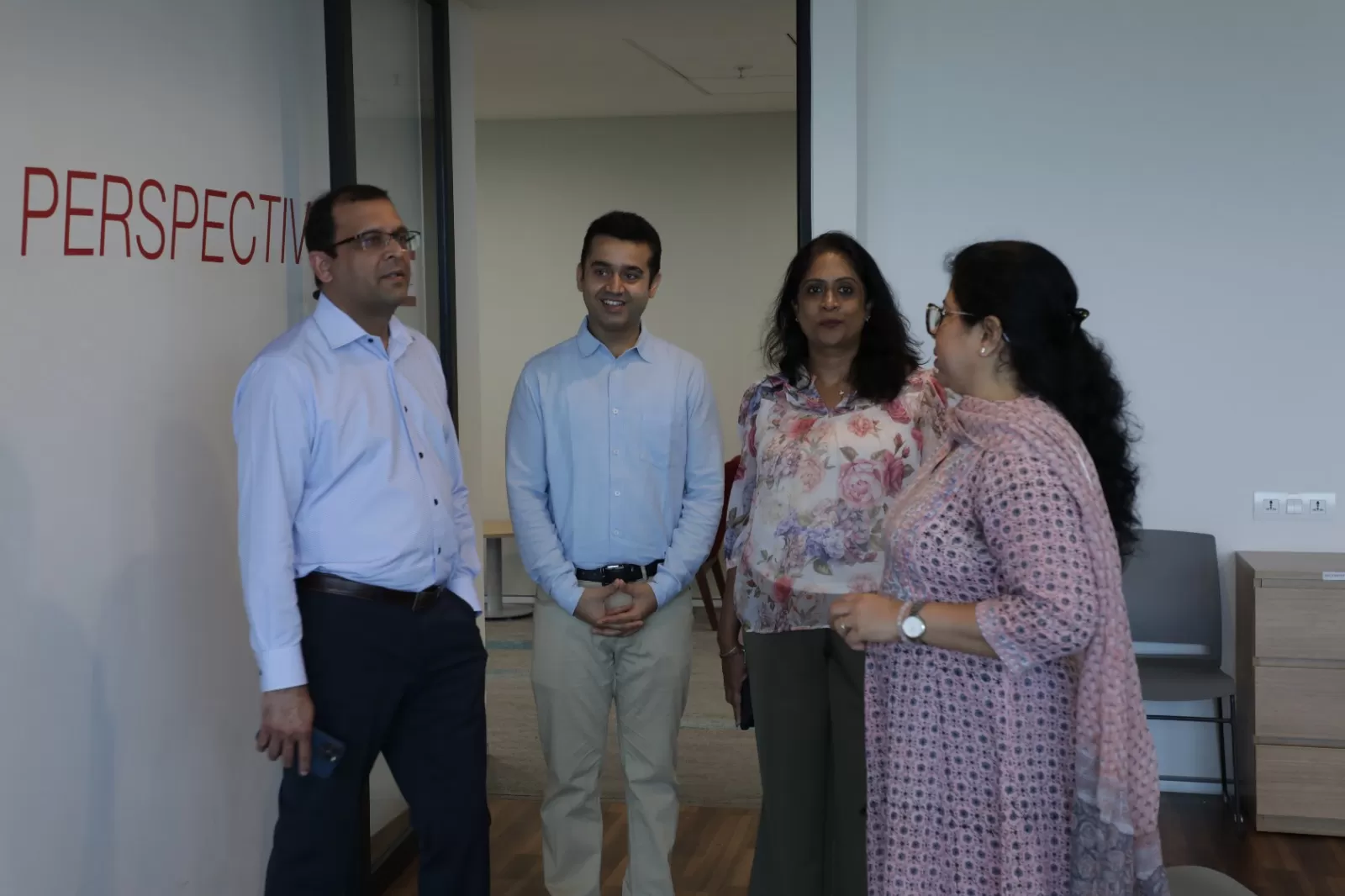 Bryant University Provost Visits Jio Institute 23