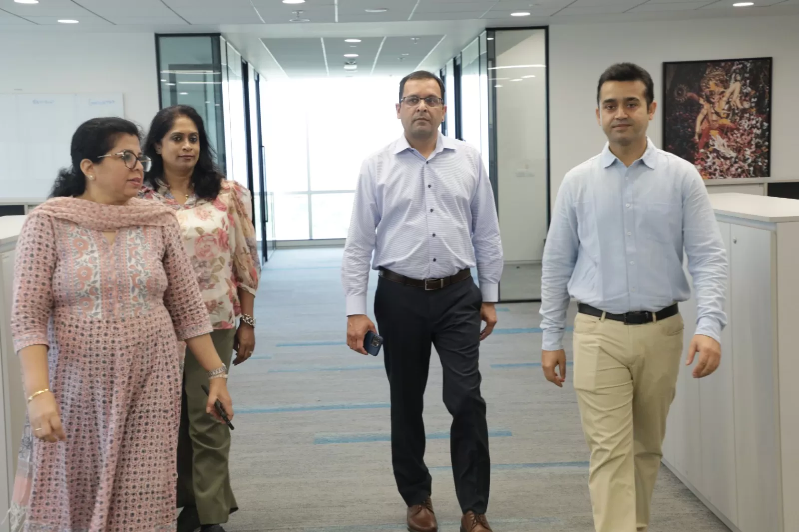 Bryant University Provost Visits Jio Institute 28