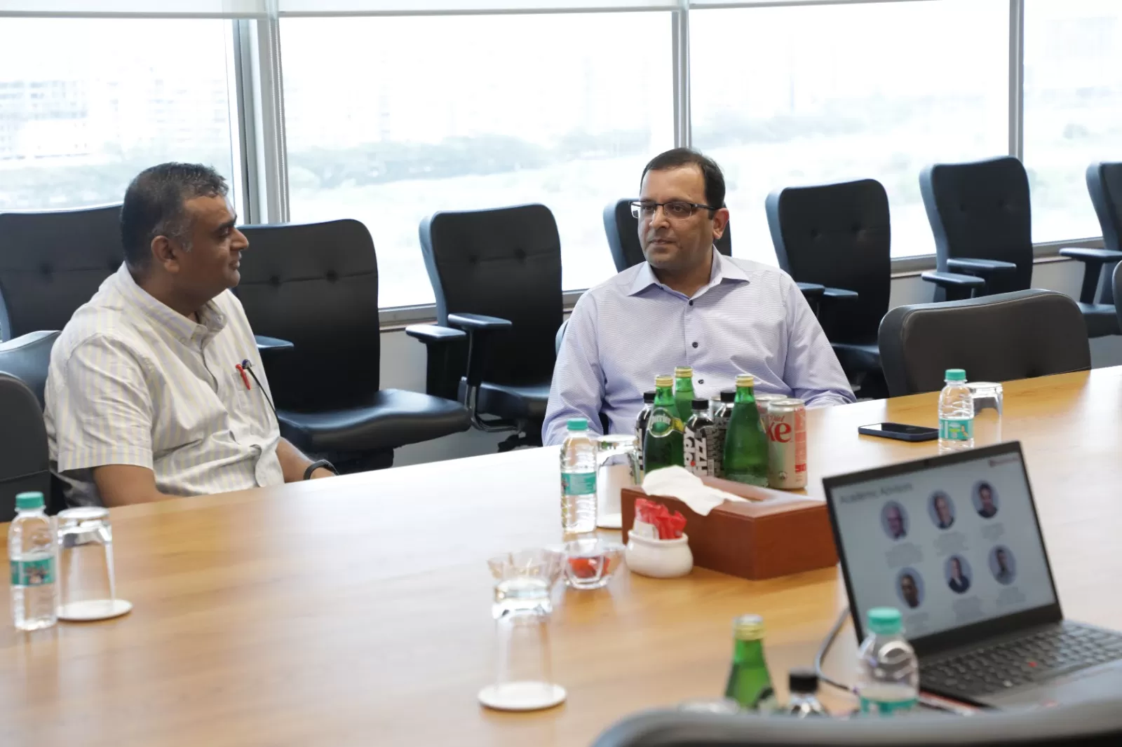 Bryant University Provost Visits Jio Institute 29