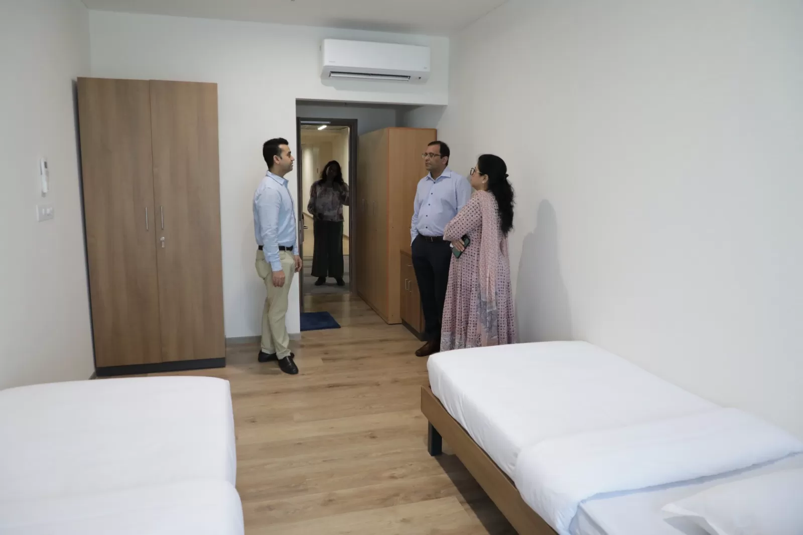 Bryant University Provost Visits Jio Institute (3)