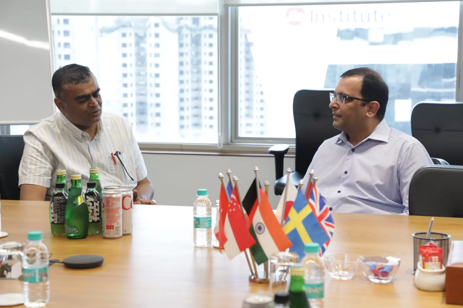 Bryant University Provost Visits Jio Institute 30