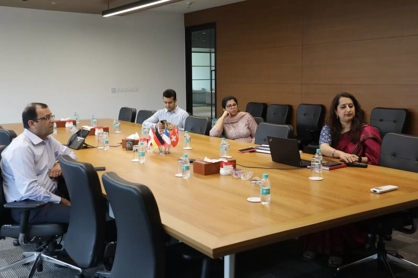 Bryant University Provost Visits Jio Institute 31