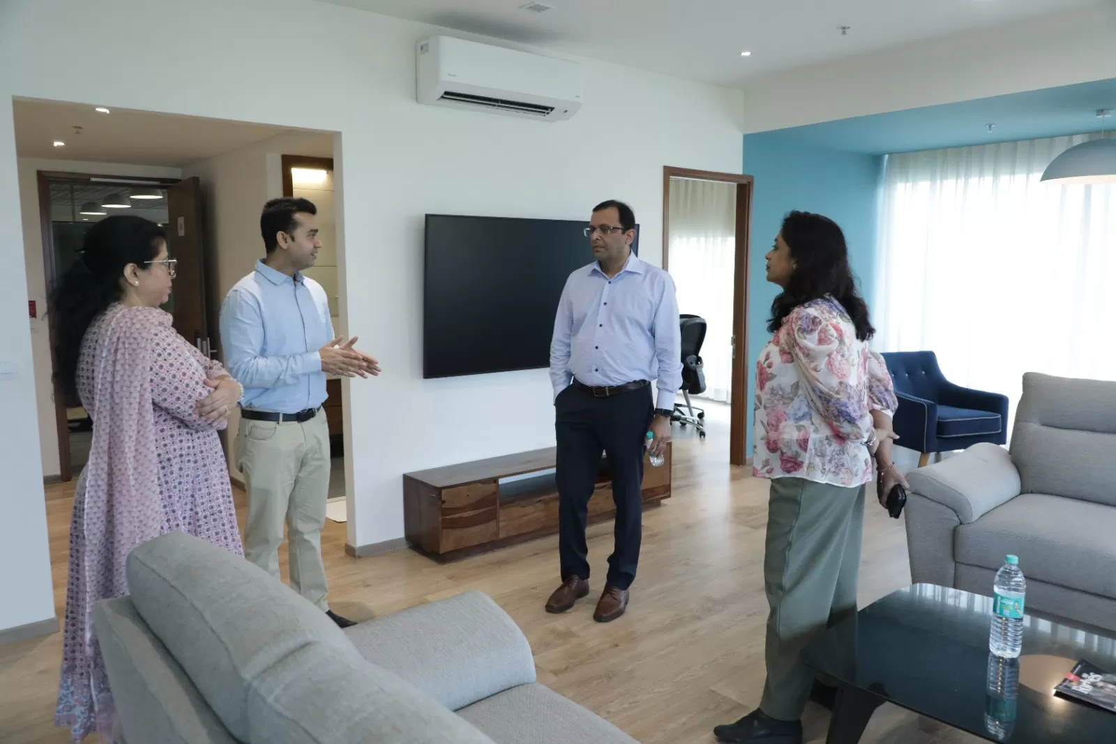 Bryant University Provost Visits Jio Institute 4