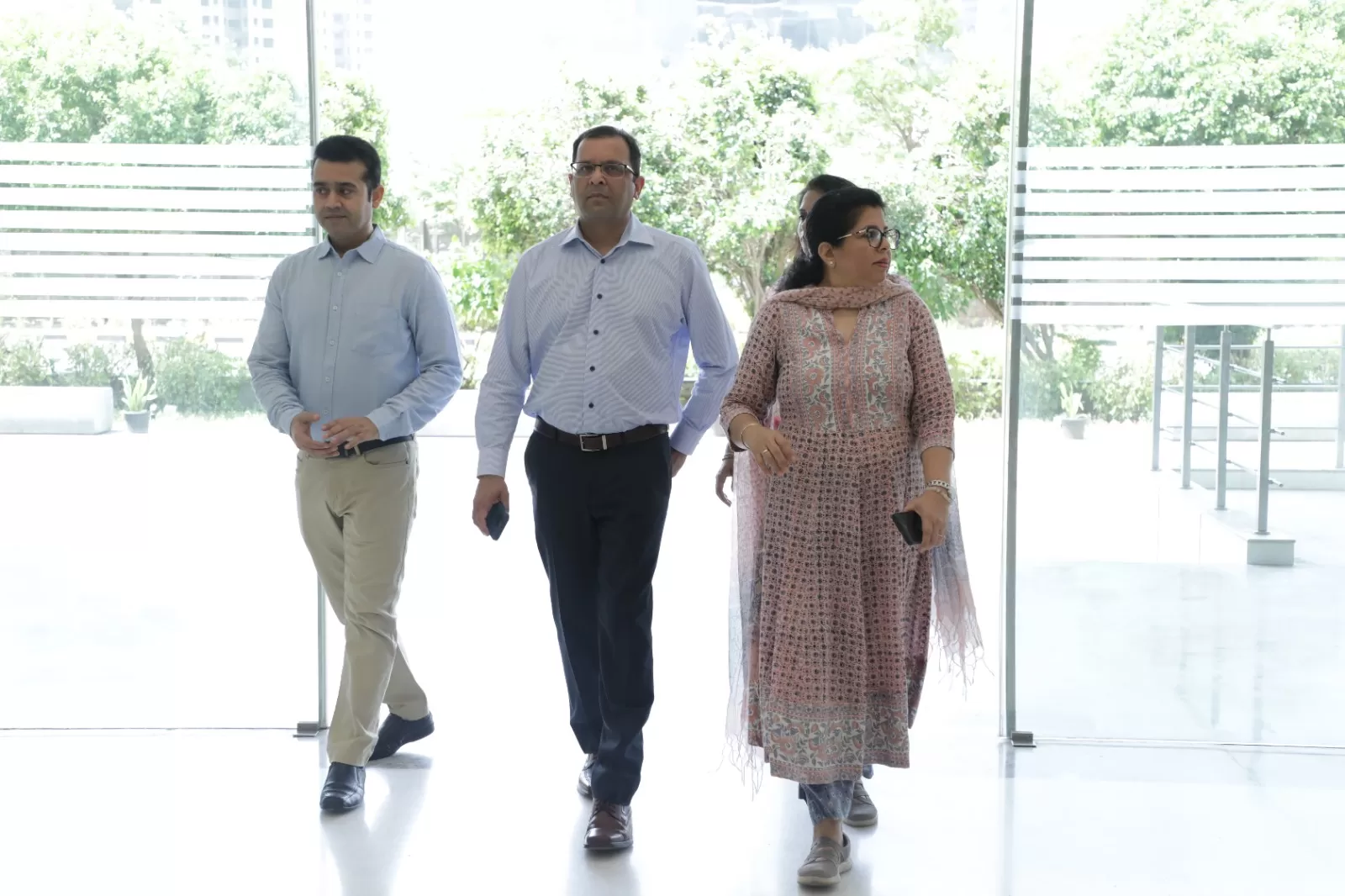 Bryant University Provost Visits Jio Institute 5
