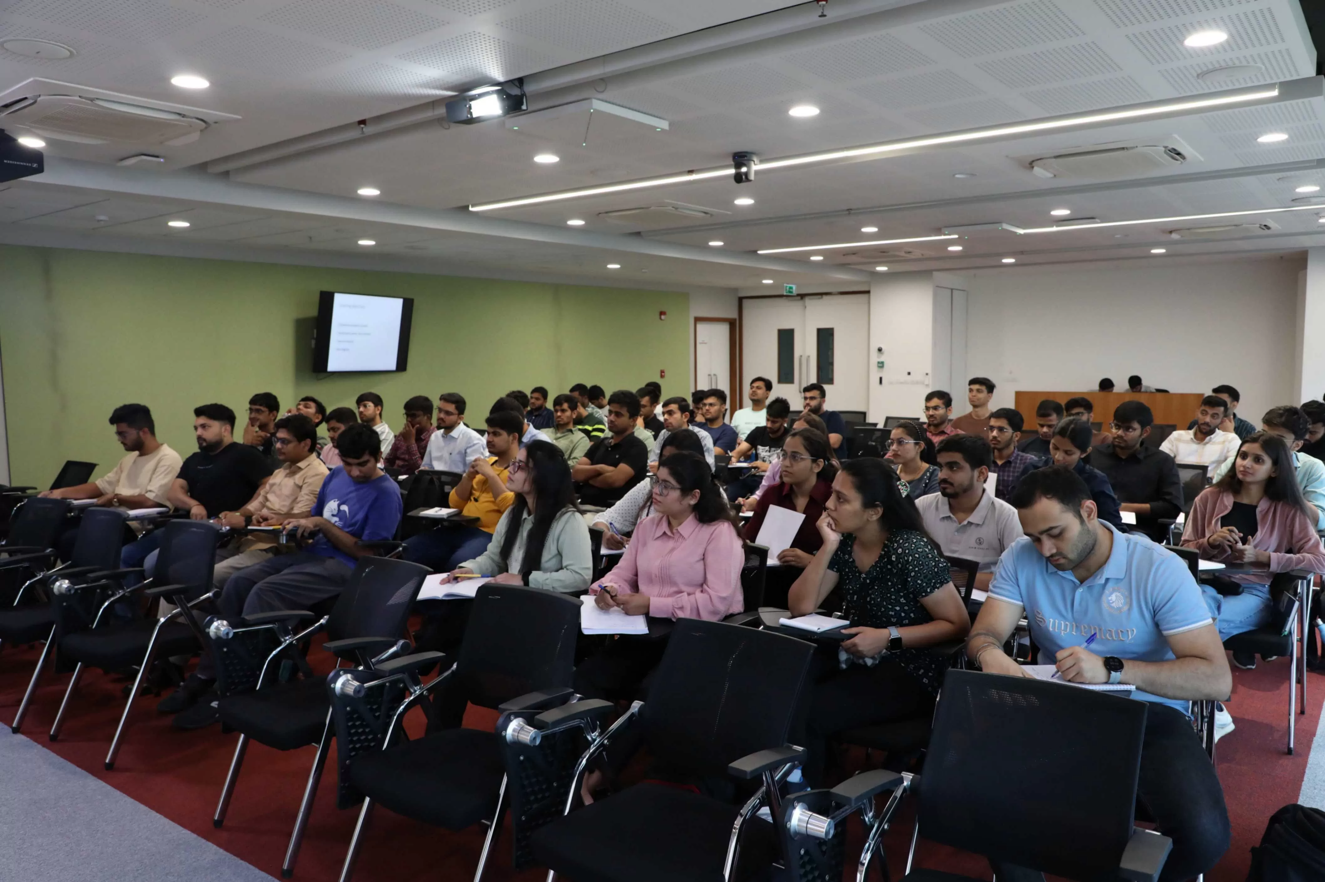 Students in workshop