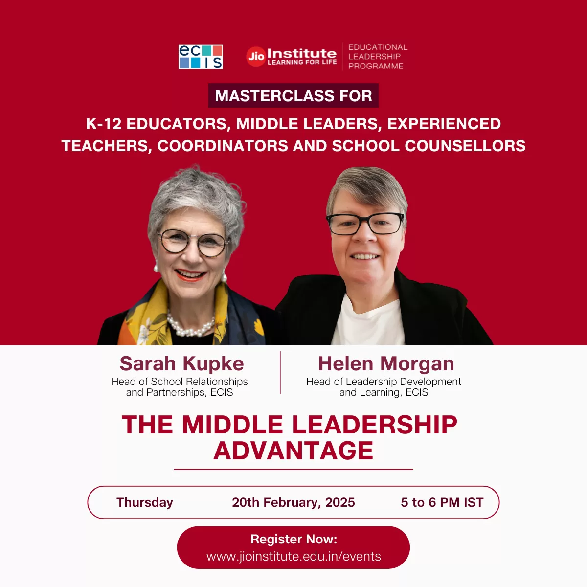 Masterclass: The Middle Leadership Advantage